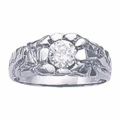 Danny Ring - 1.00Ctw(Mens Diamond Ring Solitaire Fashion)
