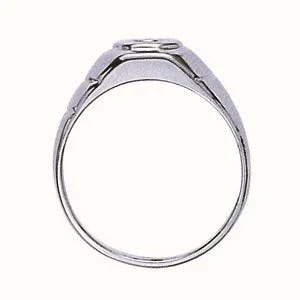 Grant Ring - 1/5Ctw(Mens Ring Lab Created Diamond Solitaire) 4 Grant Ring - 1/5Ctw(Mens Ring Lab Created Diamond Solitaire) - Image 2