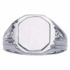Sutton Signet Ring(Sutton Mens Signet Ring) -NEWWORLD DIAMONDS 10406ss
