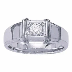 Bryce Ring - 1/3Ctw(Bryce Mens Diamond Band Solitaire)