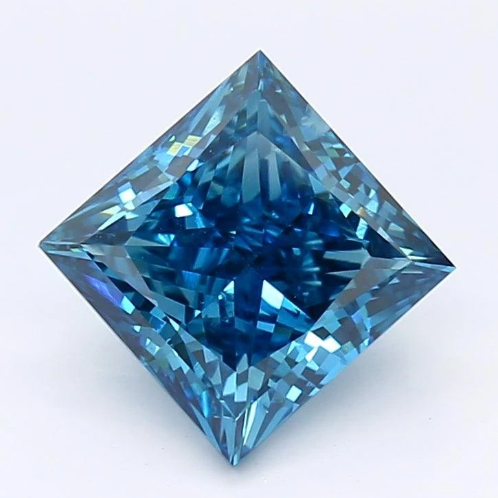 2.17Ct Deep Blue SI2 GIA Certified Princess Lab Grown Diamond(Diamond 19 2211497904) 3 2.17Ct Deep Blue SI2 GIA Certified Princess Lab Grown Diamond(Diamond 19 2211497904)