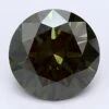 0.82Ct Dark OliveIGL Certified Round Lab Grown Diamond(Diamond 19 2299966015)