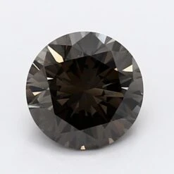 0.41Ct Dark BlackIGL Certified Round Lab Grown Diamond(Diamond 19 2300100019)