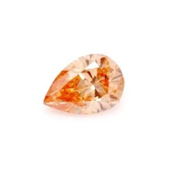 0.52Ct Deep Orange SI1 IGI Certified Pear Lab Grown Diamond(Diamond 19 270778132)