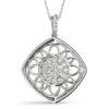 Blossom Fashion Pendant(Diamond Gold Pendant)