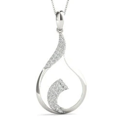 Rae Fashion Pendant(Lab Diamond Pendant 1 3 Carat)