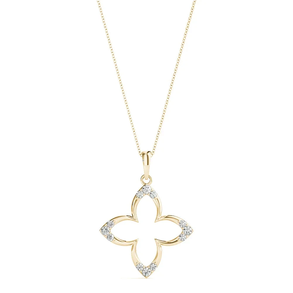 Clover Fashion Pendant(Clover Diamond Pendant) 5 Clover Fashion Pendant(Clover Diamond Pendant) - Image 3
