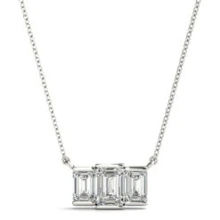 Emery Fashion Necklace(Emerald Diamond Necklace)