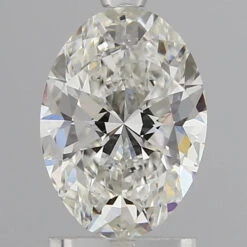1.5Ct H VS2 GCAL Certified Oval Lab Grown Diamond(Diamond 24 331350158)