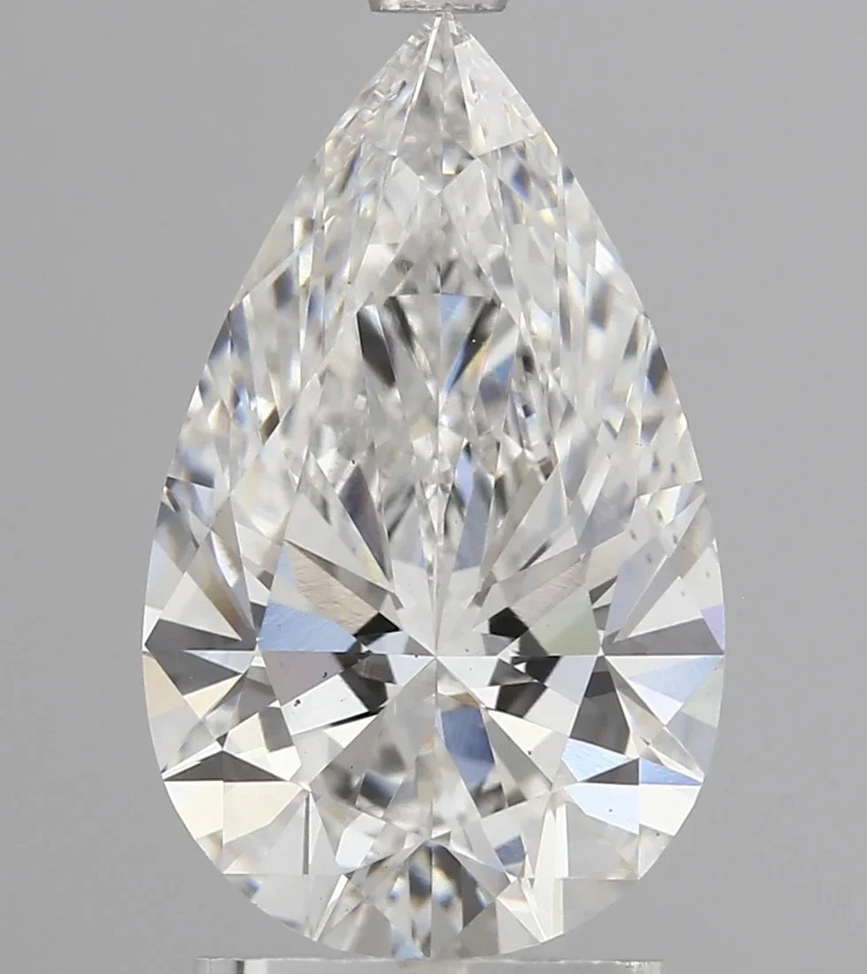 2Ct F VS2 GCAL Certified Pear Lab Grown Diamond(Diamond 24 332020000) 3 2Ct F VS2 GCAL Certified Pear Lab Grown Diamond(Diamond 24 332020000)