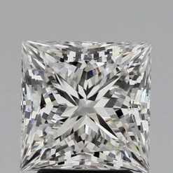 3.02Ct G VS1 GCAL Certified Princess Lab Grown Diamond(Diamond 24 332620781)
