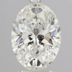 3.01Ct H VS1 GCAL Certified Oval Lab Grown Diamond(Diamond 24 332690658)