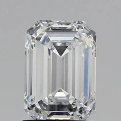 1.5Ct E VVS2 GCAL Certified Emerald Lab Grown Diamond(Diamond 24 333110124)