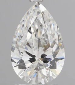 1.98Ct E VS2 GCAL Certified Pear Lab Grown Diamond(Diamond 24 340220091)