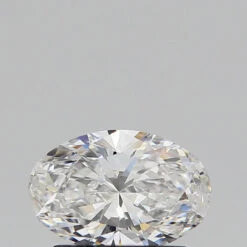 0.74Ct E VS1 GCAL Certified Oval Lab Grown Diamond(Diamond 24 340670087)