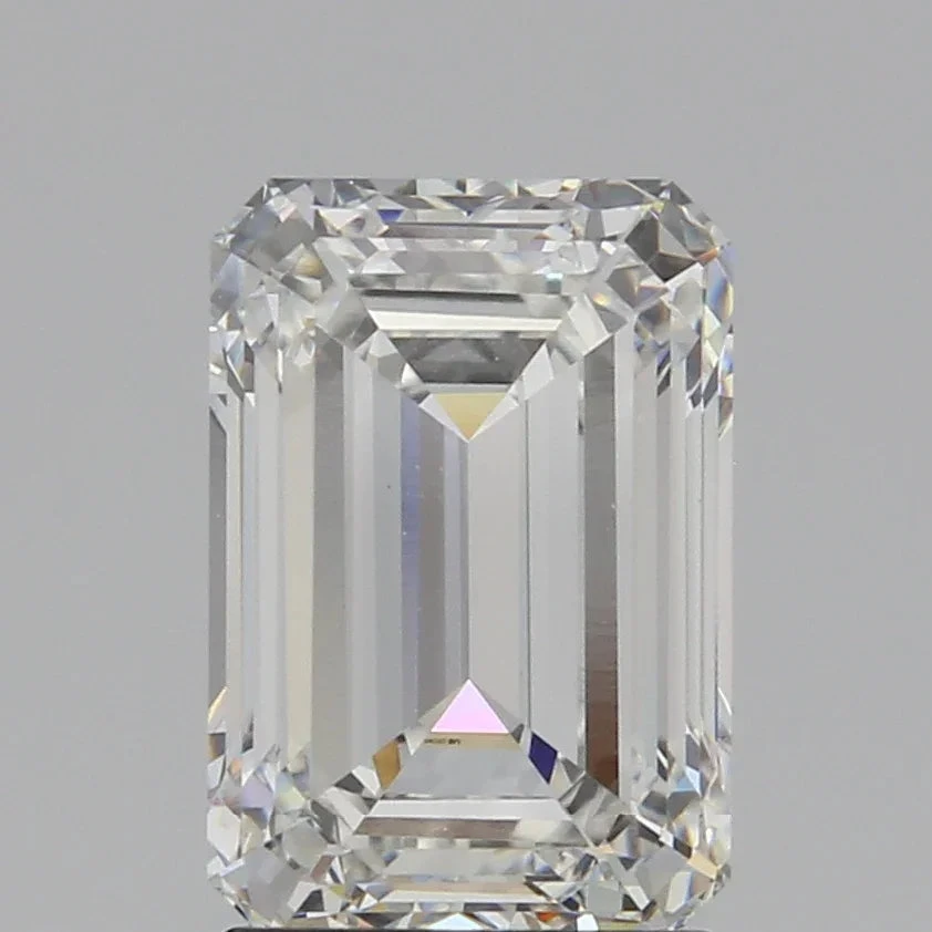 2.07Ct F VS1 GCAL Certified Emerald Lab Grown Diamond(Diamond 24 340880719) 3 2.07Ct F VS1 GCAL Certified Emerald Lab Grown Diamond(Diamond 24 340880719)