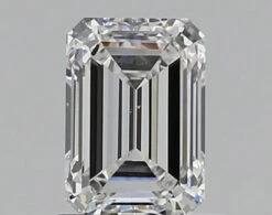 0.76Ct E VVS2 GCAL Certified Emerald Lab Grown Diamond(Diamond 24 341170165)