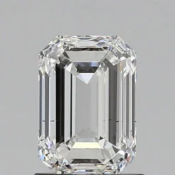 1.08Ct D VS2 GCAL Certified Emerald Lab Grown Diamond(Diamond 24 342346112)