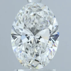 1.53Ct D VS2 GCAL Certified Oval Lab Grown Diamond(Diamond 24 343326070)