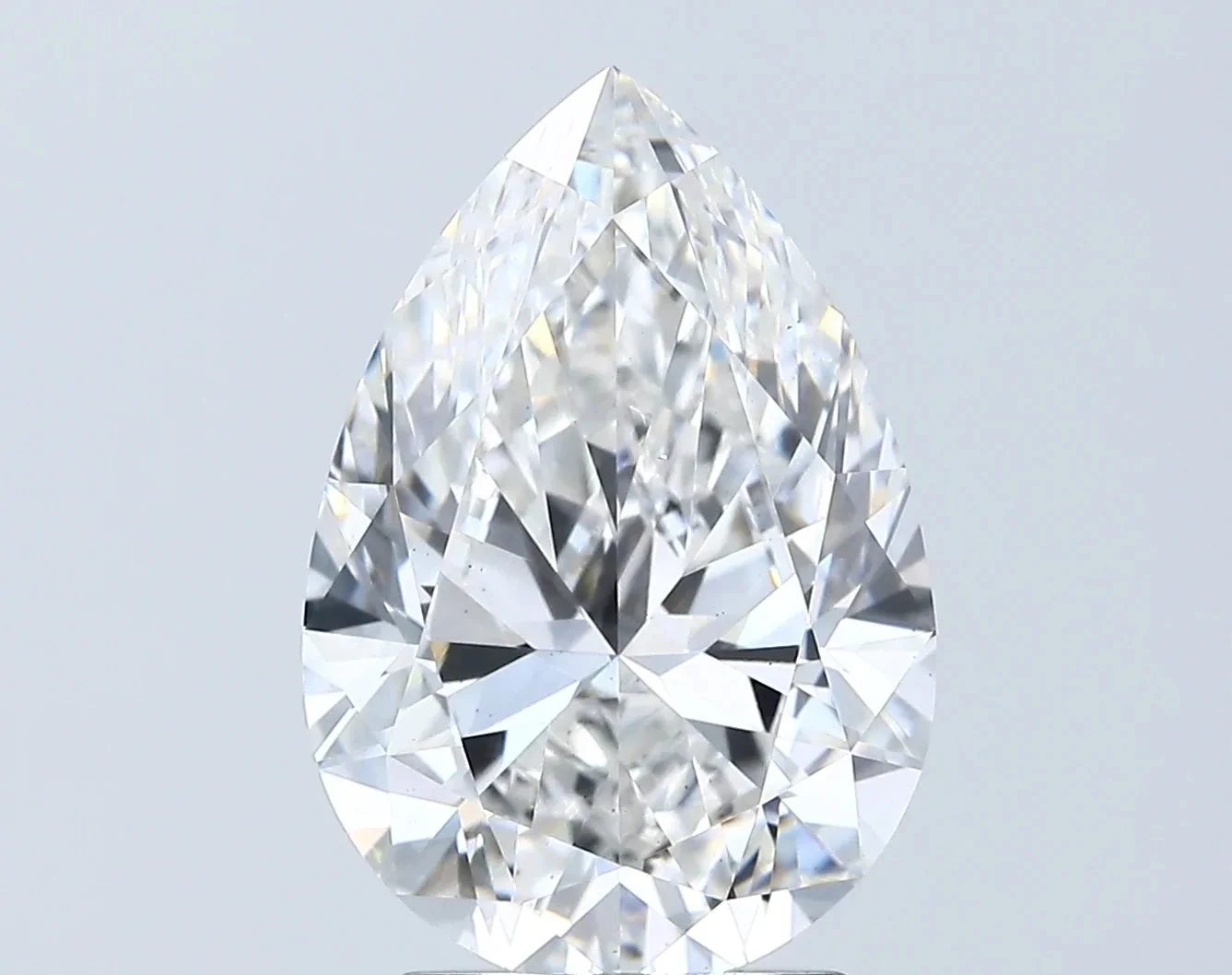 3Ct F VS2 GCAL Certified Pear Lab Grown Diamond(Diamond 24 350910026) 3 3Ct F VS2 GCAL Certified Pear Lab Grown Diamond(Diamond 24 350910026)