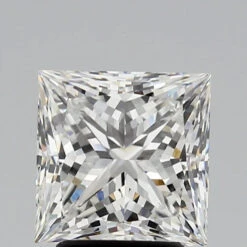 3.05Ct F VS1 GCAL Certified Princess Lab Grown Diamond(Diamond 24 351290068)