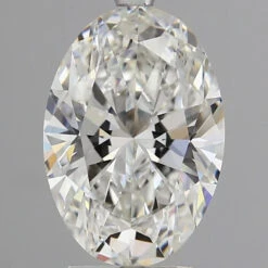 3.02Ct E VS2 GCAL Certified Oval Lab Grown Diamond(Diamond 24 351576033)