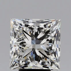 5.07Ct F VS1 GCAL Certified Princess Lab Grown Diamond(Diamond 24 351636181)