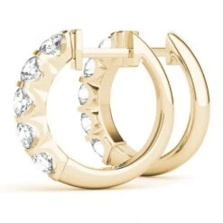 Special Elegant Hoop Earrings 2.0Ctw(Diamond Earrings 1o2993yg14) -NEWWORLD DIAMONDS 40654.angel .alt
