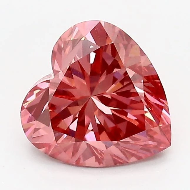 1.28Ct Vivid Pink VS1 IGI Certified Heart Lab Grown Diamond(Diamond 19 497173146) 3 1.28Ct Vivid Pink VS1 IGI Certified Heart Lab Grown Diamond(Diamond 19 497173146)