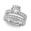 Debbie Bridal Set(Diamond Bridal Set For Women 1o3018) -NEWWORLD DIAMONDS 51201 E.set