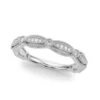 Milgrain Ring(Fashion Diamond Band Milgrain) 1 Milgrain Ring(Fashion Diamond Band Milgrain) -NEWWORLD DIAMONDS 51225 W