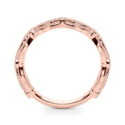 Milgrain Ring(Fashion Diamond Band Milgrain) 9 Milgrain Ring(Fashion Diamond Band Milgrain) -NEWWORLD DIAMONDS 51225 W.side .alt1