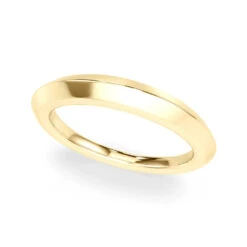 Knifed Edged Band(Knifed Edged Band Silver Or Gold) -NEWWORLD DIAMONDS 51243 W.alt