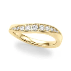 Cleo Band 1/4Ctw(Diamond Band Cleopatra Inspired) -NEWWORLD DIAMONDS 51246 W.alt