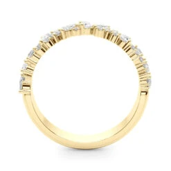 Fancy Shapes Band 3/4Ctw(Fashion Womens Band 3061) 12 Fancy Shapes Band 3/4Ctw(Fashion Womens Band 3061) -NEWWORLD DIAMONDS 51311 W 3.5.side .alt