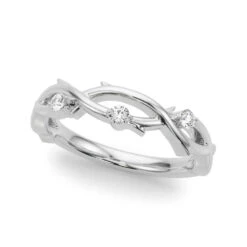 Twisty Diamond Ring(Fashion Band 3060)