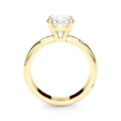 Joan Bridal Set(Diamond Bridal Set Wide Band) 12 Joan Bridal Set(Diamond Bridal Set Wide Band) -NEWWORLD DIAMONDS 51351 E.side .alt