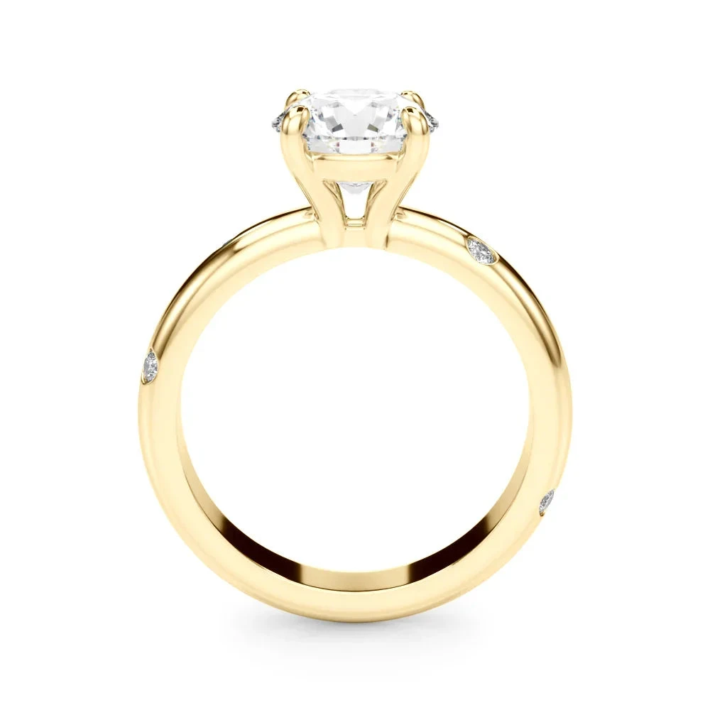 Joan Bridal Set(Diamond Bridal Set Wide Band) 7 Joan Bridal Set(Diamond Bridal Set Wide Band) - Image 5