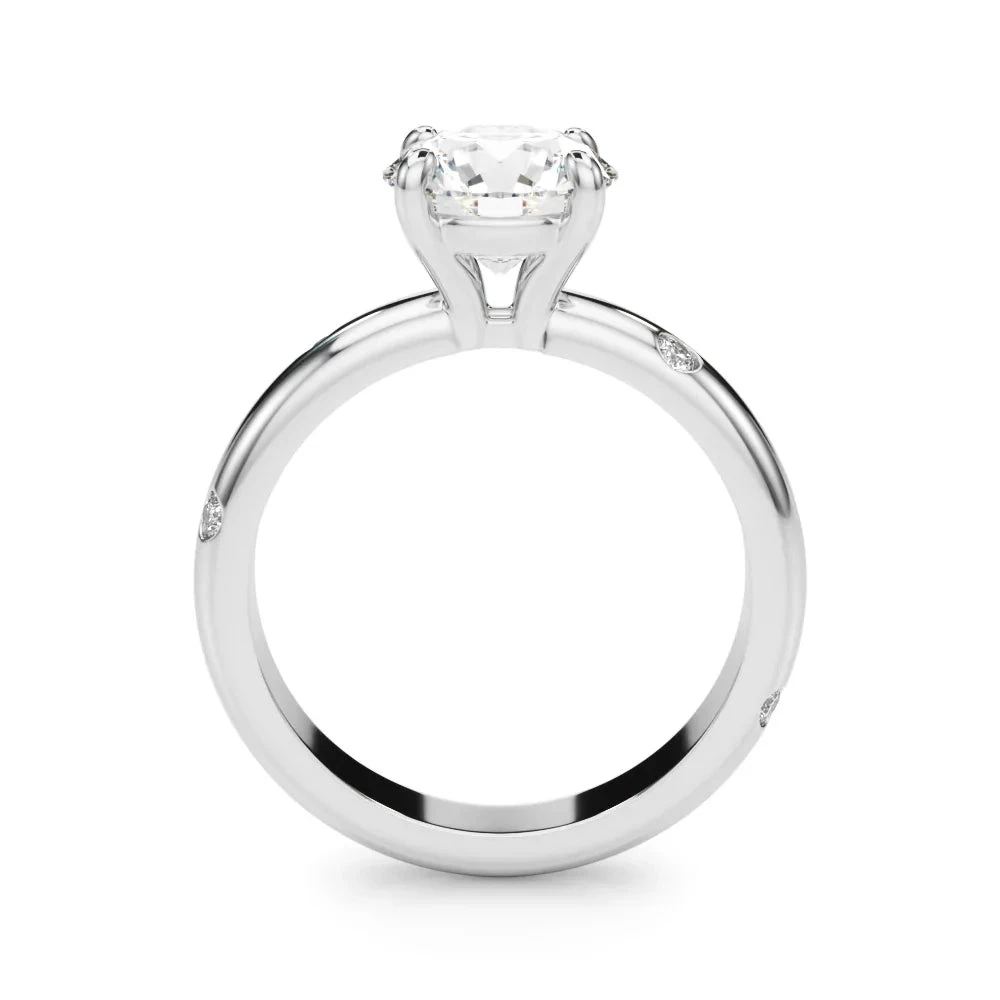 Joan Bridal Set(Diamond Bridal Set Wide Band) 5 Joan Bridal Set(Diamond Bridal Set Wide Band) - Image 3