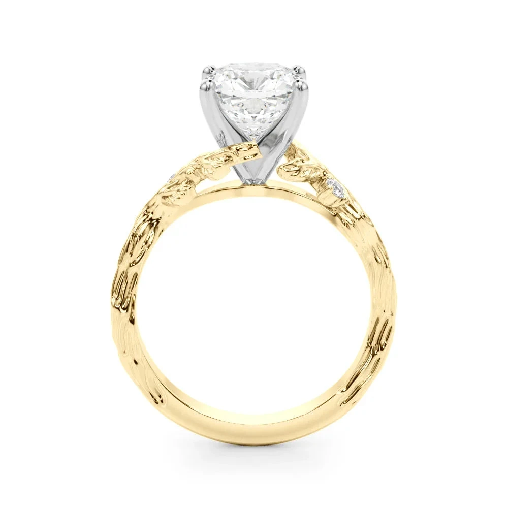 Vitis Bridal Set(Diamond Bridal Set For Women Nature Inspired) 6 Vitis Bridal Set(Diamond Bridal Set For Women Nature Inspired) - Image 4