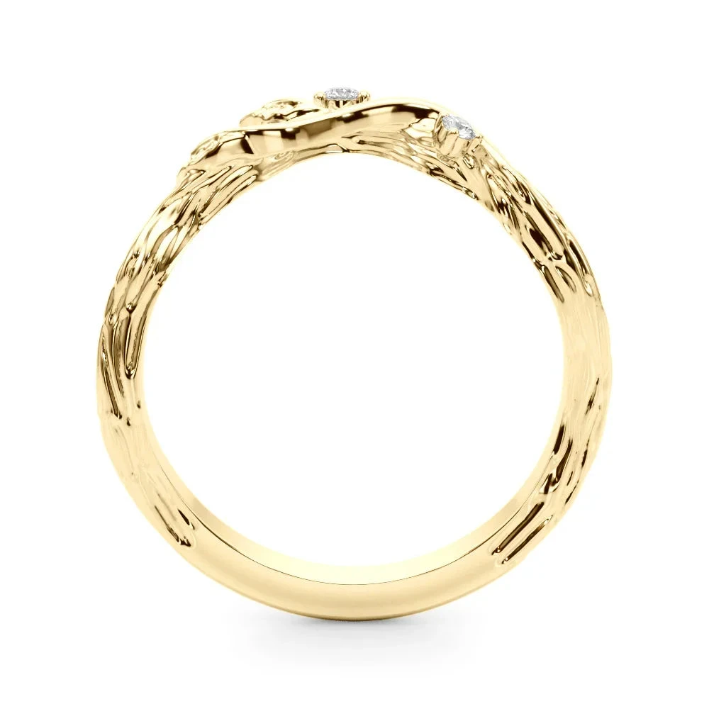 Vitis Bridal Set(Diamond Bridal Set For Women Nature Inspired) 8 Vitis Bridal Set(Diamond Bridal Set For Women Nature Inspired) - Image 6