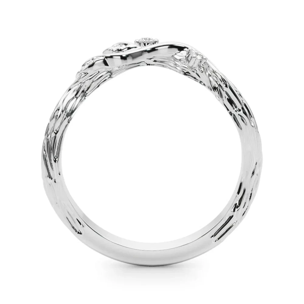 Vitis Bridal Set(Diamond Bridal Set For Women Nature Inspired) 9 Vitis Bridal Set(Diamond Bridal Set For Women Nature Inspired) - Image 7