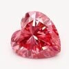1Ct Vivid Pink SI1 GIA Certified Heart Lab Grown Diamond(Diamond 19 5222205861)