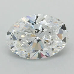 1.51Ct D SI1 IGI Certified Oval Lab Grown Diamond(Diamond 24 523265100)