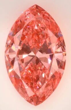 1.09Ct Vivid Pink VVS2 IGI Certified Marquise Lab Grown Diamond(Diamond 19 536280010)