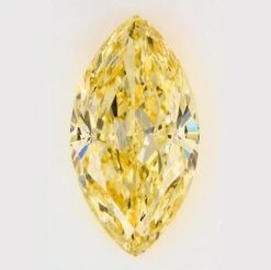 1.13Ct Intense Yellow VVS2 IGI Certified Marquise Lab Grown Diamond(Diamond 19 536280017)