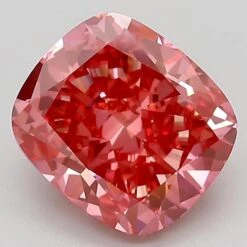 3.39Ct Vivid Pink VS1 IGI Certified Cushion Lab Grown Diamond(Diamond 19 536280100)