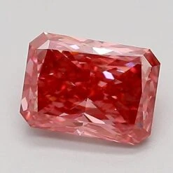 1.18Ct Deep Pink VS1 IGI Certified Radiant Lab Grown Diamond(Diamond 19 538263606)