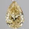 1.07Ct Vivid Yellow VS2 IGI Certified Pear Lab Grown Diamond(Diamond 24 553239367)