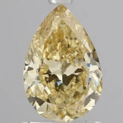 1.07Ct Vivid Yellow VS2 IGI Certified Pear Lab Grown Diamond(Diamond 24 553239367)